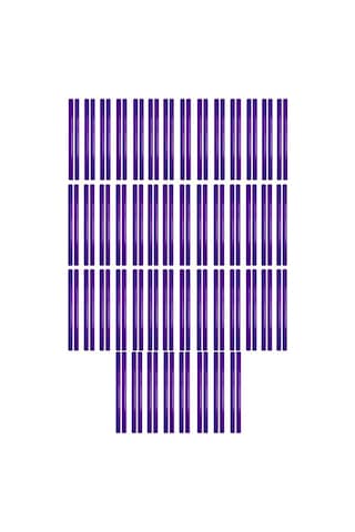 Midex Orf-bt-25prp-50x Mor Ritim Çubuğu Paketi 25 Cm Karbon Fiber Örf Aletleri Seti Toptan Paket Tek Renk 50 Çift