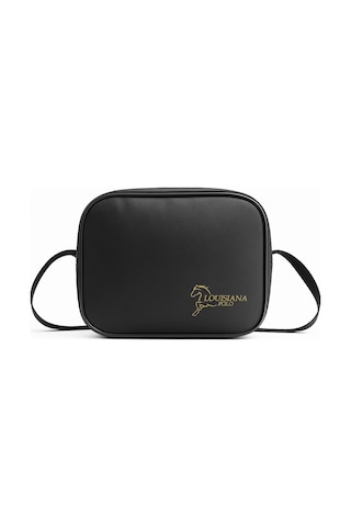 Louisiana Polo Termoslu Beslenme Çantası Siyah Sarı 1142 Siyah