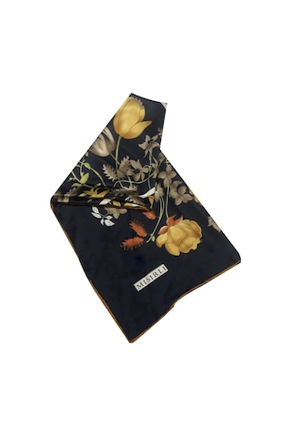 Mısırlı Polyester Eşarp Desen 13 Lacivert-Standart