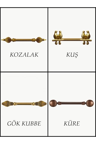 Alüminyum Rustik - 100 Cm / 12 Farklı Model / Kampanyalı Fiyat