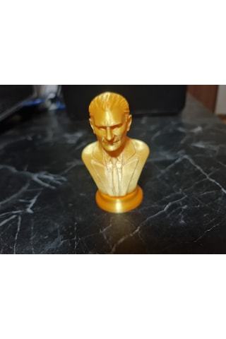 Mustafa Kemal Atatürk Mini Büstü Dekoratif Büst Heykel 8 Cm 01