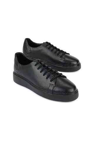Ziya, Erkek Hakiki Deri Sneaker 161423z5141 Siyah 161423z5141 000