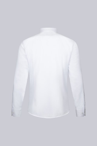 Hatemoğlu Beyaz Slim Fit Desenli Slim Yaka Pamuklu Uzun Kollu Klasik Gömlek 34309 4111993