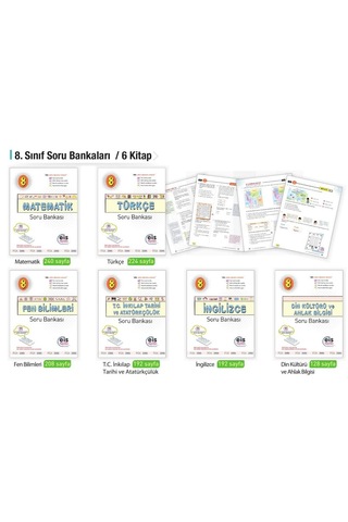 Eis 8. Sınıf Ders Anlatım Föyü - Soru Bankası - Ünite Kitap. Seti