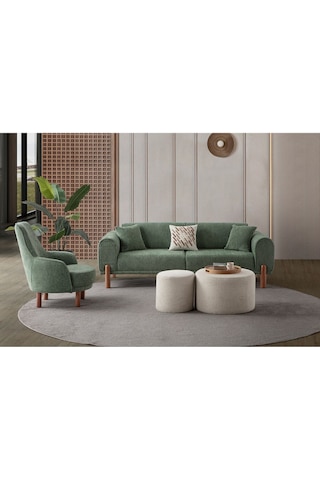 Armoni 3+1 Koltuk Takımı Yeşil