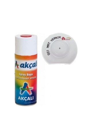 Akçalı Sprey Boya 400 001 Mat Vernik(CLZ) Akçalı Sprey Boya 400 001 Mat Vernik(CLZ)