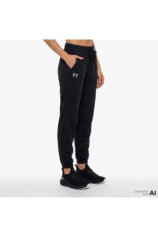 Under Armour Sport Terry Jogger Kadın Siyah Eşofman Altı 6011020