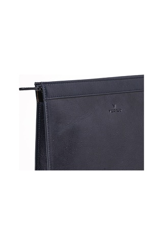 Navy El Çantası Erkek Diğer 4297 Vergelio Purse Matte Crystal Clutch Bag Mavi