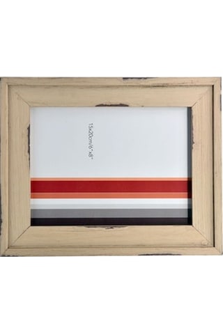 15X20Cm Eskitme Desenli Ahşap Fotoğraf Çerçevesi / Acr-Sf6312