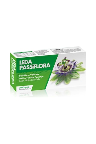 Ledapharma Leda Passiflora 30 Kapsül Ledapharma Leda Passiflora 30 Kapsül