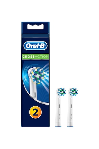 Oral-B Cross Action Şarjlı Diş Fırçası Yedek Başlığı 2'li