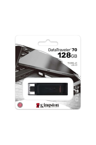 Kingston Dt70 128gb Usb-c 3.2 Gen 1 Type-c Flash Bellek Kdo