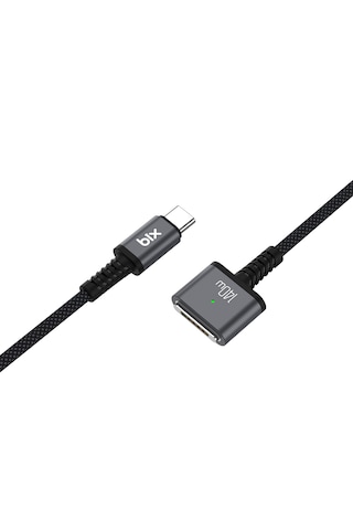 Bix BXM3C 140 W Type-C To Magsafe 3 Apple Uyumlu MacBook Şarj Kablosu