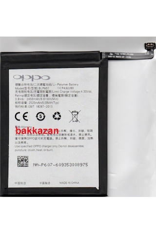 Oppo Blp607 A30 Oneplus X Batarya Pil