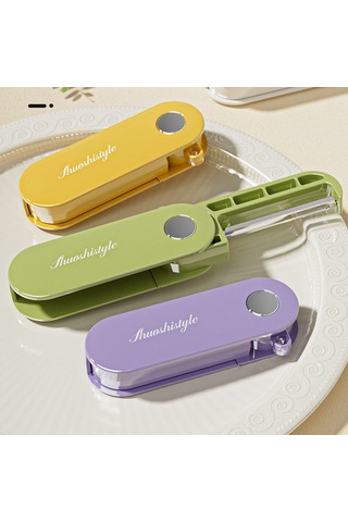 Cbtx Katlanır Depolama Mutfak Ev Kesme Bıçağı Açık Taşınabilir Paslanmaz Çelik Meyve Düzlemi Soyma Cihazı Mor