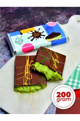 Fix Chocolate Fıstıklı Kadayıflı Gerçek Dubai Çikolatası 200 G
