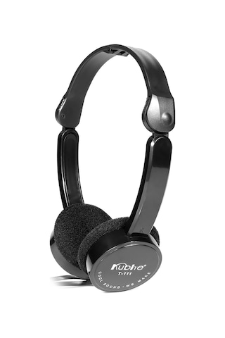 Mufunye Kubıte T-111 3.5mm Kablolu Kulaklık, Çevirilebilir, Hafif 60g , Yüksek Kaliteli Ses, Gürültü Yalıtımı, Siyah