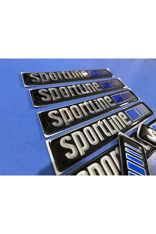W124 W201 Sportline Tip Yazısı 2 Adet Mercedes Benz