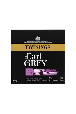 Twinings The Earl Grey Bardak Poşet Çay 50 X 2 G Twinings The Earl Grey Bardak Poşet Çay 50 X 2 G
