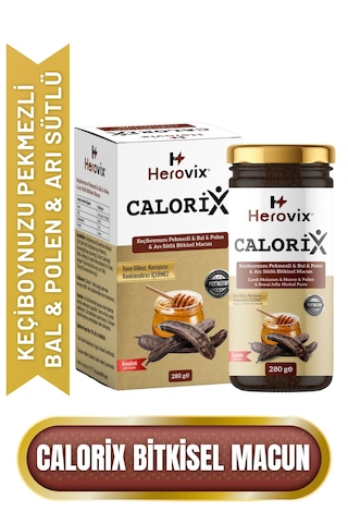 Calorix Keçiboynuzu Pekmezli & Bal & Polen Ve Arı Sütlü Bitkisel