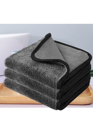 Laspak Mikro Fiber Su Çekici Oto Yıkama Kurulama Bezi 50 70 Cm