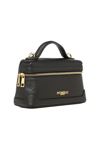 D28 Black Portföy Çantası Kadın Ivette S Piumelli Milano Bag D28 Black