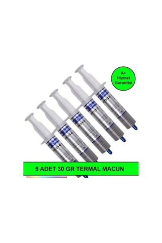 Hy510 - 30 Gram - Termal Macun - 5 Adet Siyah