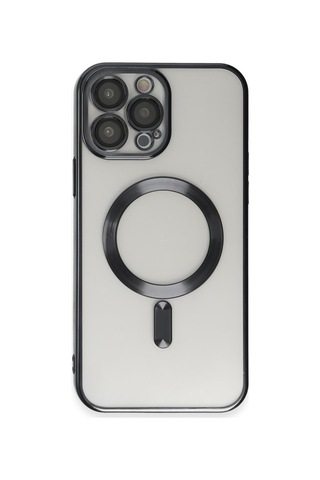 İphone 15 Pro Kılıf Kross Magneticsafe Kapak - Siyah Renk