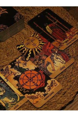 Vintage Tarot Destesi - 78 Kart