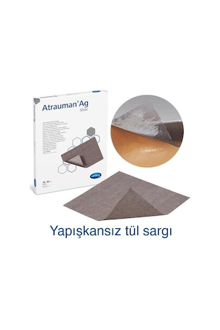 Hartmann Atrauman AG Gümüş İçerikli Yara Örtüsü 10 CM x 20 CM 1 Adet