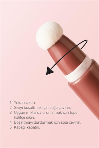 Alix Avien Yoğun Pigmentli E Vitaminli Mat Bitişli Kremsi Likit Allık - Liquid Blusher 05 Burnt Terracotta