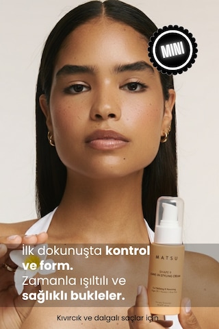 Matsu Professional Yoğun Nem Ve Kolay Şekillendirme Sağlayan Shape 9 Durulanmayan Bakım Kremi 100 ML