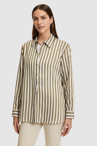 U.s. Polo Assn. Kadın Haki Gömlek Desenli 50324736-vr027