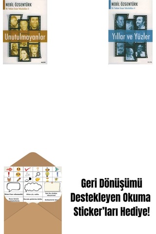 Unutulmayanlar + Yıllar Ve Yüzler + Okuma Sticker'ları