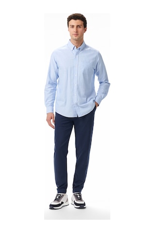 Nautica Erkek Mavi Classic Fit Gömlek Düz W57435t Mavi