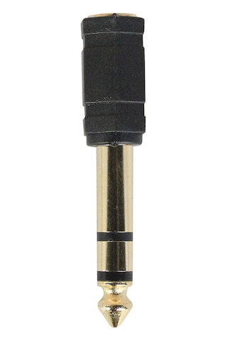 Konesam 6.5mm Erkekden 3.5mm Dişeye Ses Adaptörü - Mikrofon, Kulaklık Uyumlu, Ev Ses Sistemi, Amfi, Mikser İle Kullanım