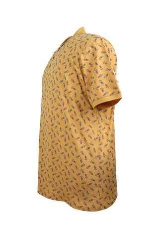 Erkek Büyük Beden 143 Kilo İçin Uygun Polo Yaka Pike Tişört 001