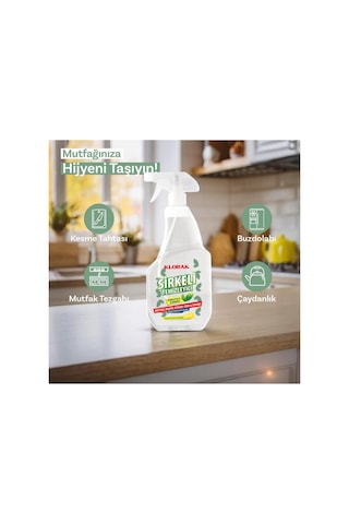 Sirkeli Temizleyici 750 Ml. 4 Adet Diğer