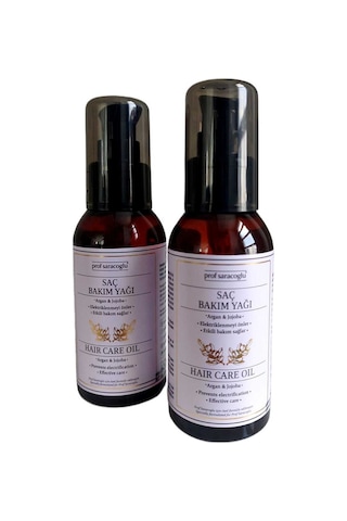Prof Saraçoğlu Argan & jojoba Saç Bakım Yağı 100 ML