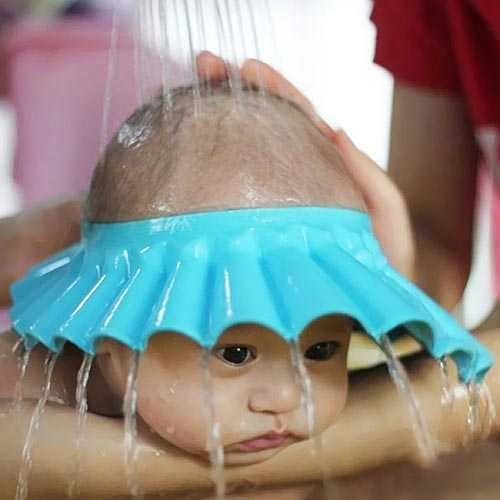 Bebek Banyo Şapkası Mavi Diğer