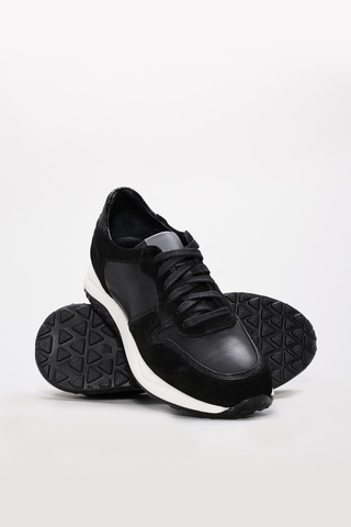 Fast Step Hakiki Deri Erkek Casual Ayakkabı 530ma25682-1 Siyah