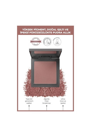 Alix Avien İpeksi Allık - Powder Blush 101 Nude Pink