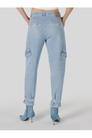 Colins 990 Angela Cargo Pantolon Mavi Kadın Jean Pantolon Cl1067509 Mavi
