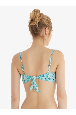Kadın Bikini Üstü 10717 - Mavi Bej