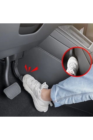 Motion003 2025 Tesla Model Y Juniper Merkez Konsol Kick Mat Model Y Juniper Merkezi Konsol Tekme Pedi 2 Adet Anti Tread Anti Kir Set