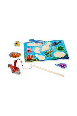 Melissa And Doug Ahşap Mıknatıslı Balık Tutma