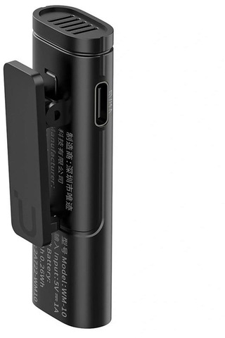 Ulanzi Wm-10 Akıllı Telefon Veya Tabletler İçin Kablosuz Klipsli Mikrofon Lightning
