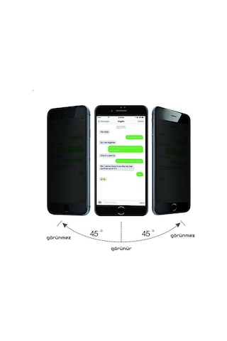 Samsung Galaxy Uyumlu A52 Privacy Hayalet Cam Ekran Koruyucu