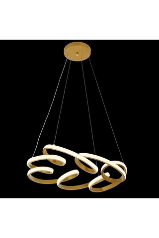 Arlo Günışığı Ledli Sarı Sarkıt Avize
