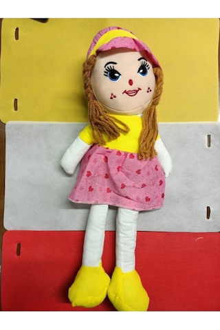 Efe Oyuncak Büyük Bez Bebek Biyeli Oyuncak 50cm